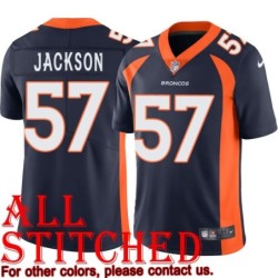Navy Alternate Tom Jackson Jersey Denver Broncos #57