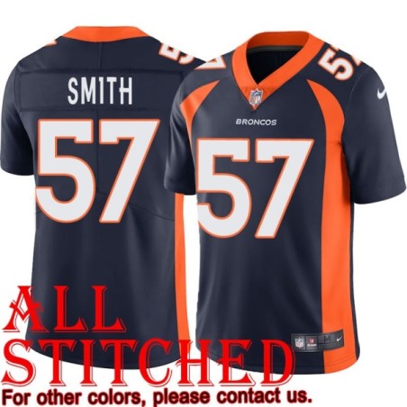 Navy Alternate Matt Smith Jersey Denver Broncos #57