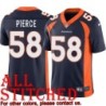 Navy Alternate Terry Pierce Jersey Denver Broncos #58