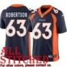 Navy Alternate Dewayne Robertson Jersey Denver Broncos #63