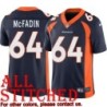 Navy Alternate Bud McFadin Jersey Denver Broncos #64