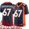 Navy Alternate Kory Lichtensteiger Jersey Denver Broncos #67