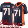 Navy Alternate Paul Cornick Jersey Denver Broncos #71