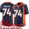 Navy Alternate Harry Swayne Jersey Denver Broncos #74