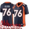 Navy Alternate Harold Olson Jersey Denver Broncos #76