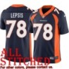 Navy Alternate Matt Lepsis Jersey Denver Broncos #78