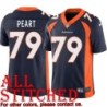 Navy Alternate Matt Peart Jersey Denver Broncos #79