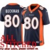Navy Alternate Tom Buckman Jersey Denver Broncos #80