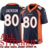 Navy Alternate Mark Jackson Jersey Denver Broncos #80