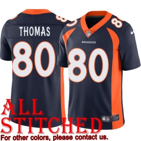 Navy Alternate Julius Thomas Jersey Denver Broncos #80