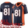 Navy Alternate Tre'Quan Smith Jersey Denver Broncos #81