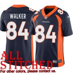 Navy Alternate Javon Walker Jersey Denver Broncos #84