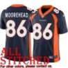 Navy Alternate Emery Moorehead Jersey Denver Broncos #86