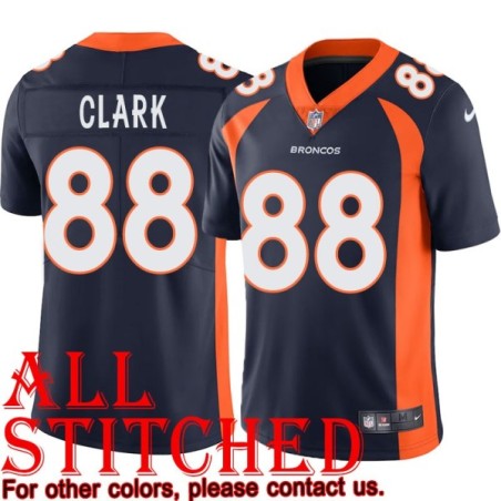 Navy Alternate Desmond Clark Jersey Denver Broncos #88