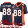 Navy Alternate Mike Sherrard Jersey Denver Broncos #88
