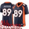 Navy Alternate Nate Jackson Jersey Denver Broncos #89