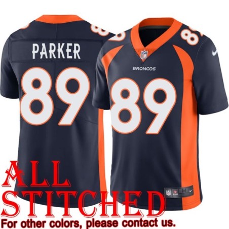 Navy Alternate Brian Parker Jersey Denver Broncos #89