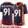Navy Alternate Chester McGlockton Jersey Denver Broncos #91