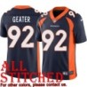 Navy Alternate Ron Geater Jersey Denver Broncos #92