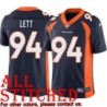Navy Alternate Leon Lett Jersey Denver Broncos #94