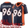 Navy Alternate Tyler Lancaster Jersey Denver Broncos #96