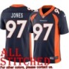 Navy Alternate D.J. Jones Jersey Denver Broncos #97
