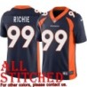 Navy Alternate David Richie Jersey Denver Broncos #99