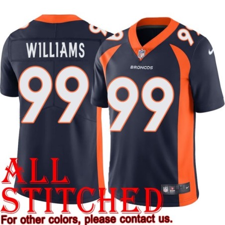 Navy Alternate DeShawn Williams Jersey Denver Broncos #99