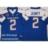Blue-White College Ashton JEANTY Boise State Broncos Football Jersey Stitched Customizable