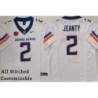 White College Ashton JEANTY Boise State Broncos Football Jersey Stitched Customizable