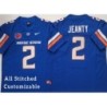 Blue College Ashton JEANTY Boise State Broncos Football Jersey Stitched Customizable