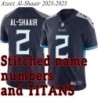 Navy Home Azeez Al-Shaair Jersey Tennessee Titans #2