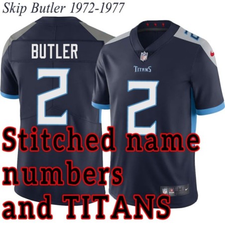 Navy Home Skip Butler Jersey Tennessee Titans #2