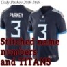 Navy Home Cody Parkey Jersey Tennessee Titans #3