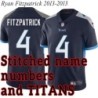 Navy Home Ryan Fitzpatrick Jersey Tennessee Titans #4