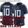 Navy Home DeAndre Hopkins Jersey Tennessee Titans #10