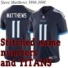 Navy Home Steve Matthews Jersey Tennessee Titans #11