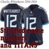 Navy Home Charlie Whitehurst Jersey Tennessee Titans #12