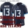 Navy Home Chidobe Awuzie Jersey Tennessee Titans #13