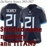 Navy Home Da'Norris Searcy Jersey Tennessee Titans #21