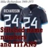 Navy Home Mike Richardson Jersey Tennessee Titans #24