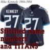 Navy Home Mike Kennedy Jersey Tennessee Titans #27