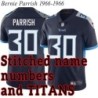Navy Home Bernie Parrish Jersey Tennessee Titans #30