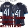 Navy Home Leroy Sledge Jersey Tennessee Titans #41