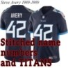 Navy Home Steve Avery Jersey Tennessee Titans #42