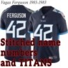 Navy Home Vagas Ferguson Jersey Tennessee Titans #42
