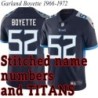 Navy Home Garland Boyette Jersey Tennessee Titans #52