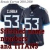 Navy Home Rennie Curran Jersey Tennessee Titans #53