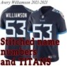 Navy Home Avery Williamson Jersey Tennessee Titans #53