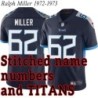 Navy Home Ralph Miller Jersey Tennessee Titans #62